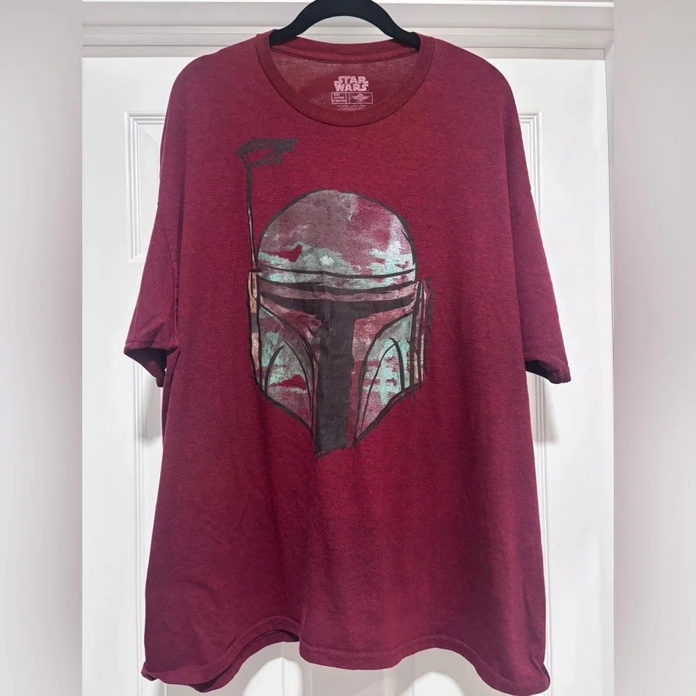 0083- Star Wars Boba Fett Graphic Tee 3X - Picture 1 of 6